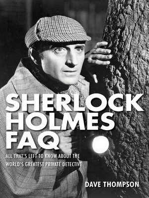 cover image of Sherlock Holmes FAQ